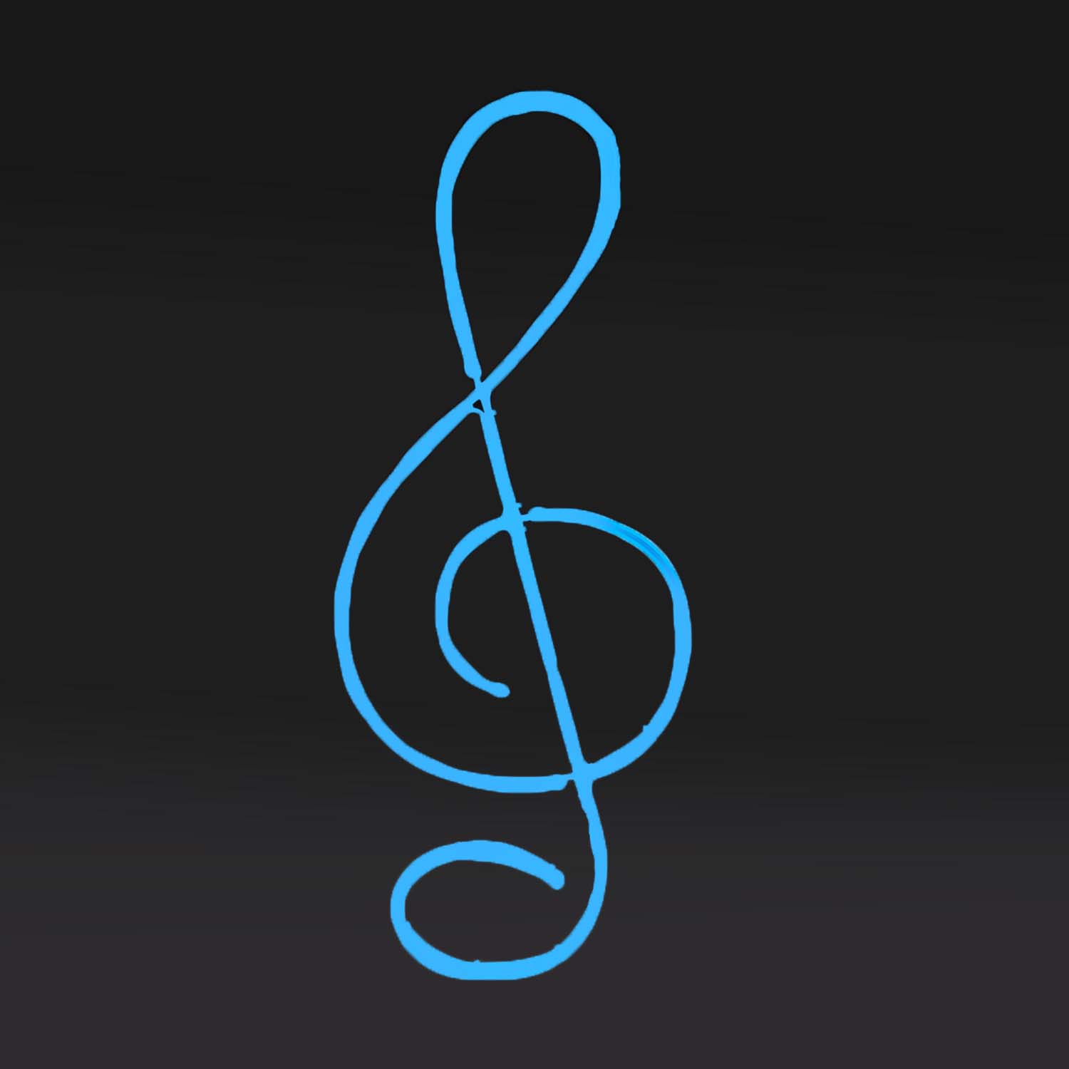 LEDフレキシ　 ト音記号