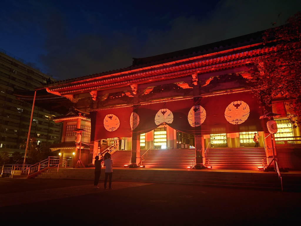 東本願寺様<br />
『平和への願い』