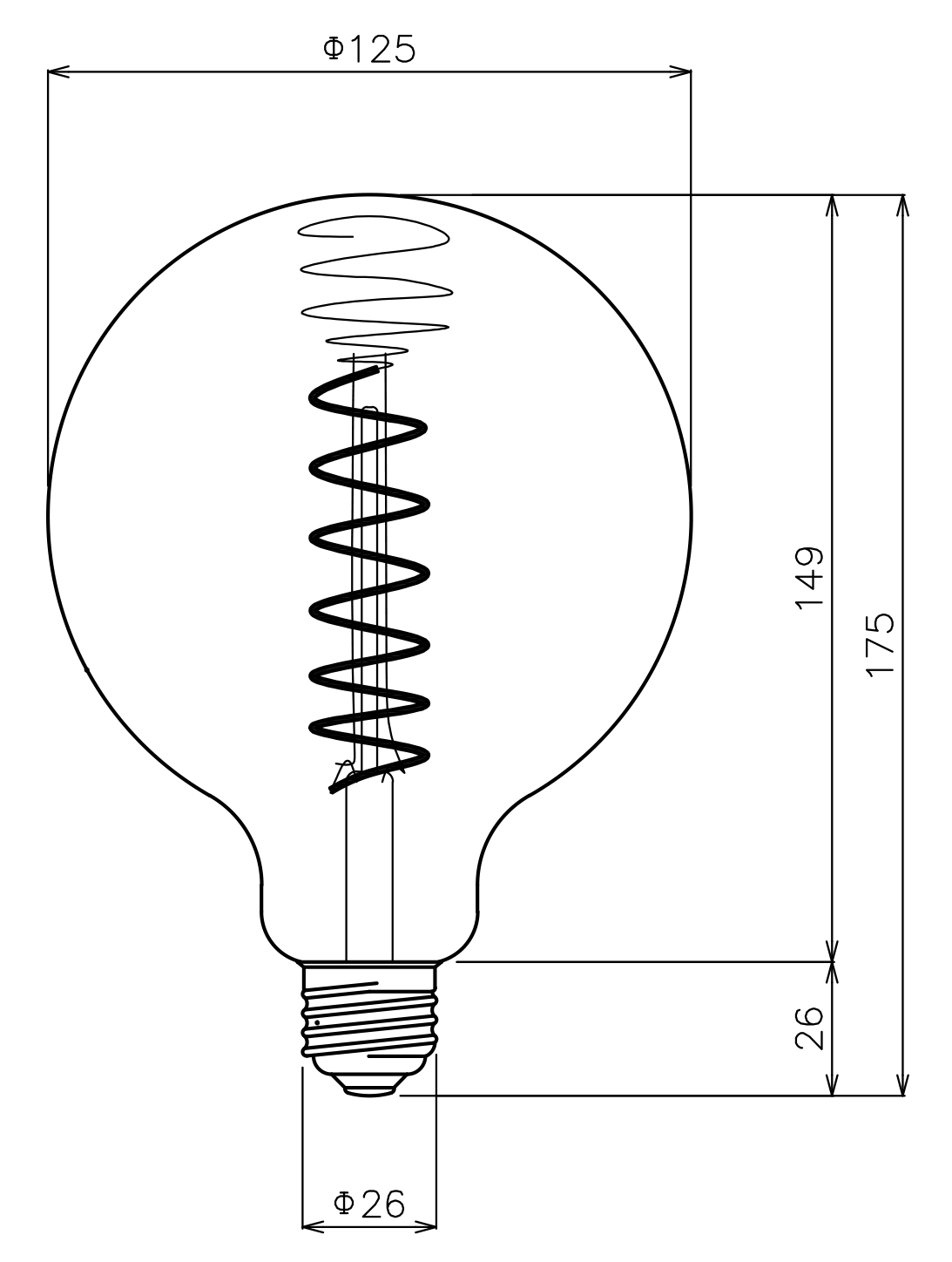 LEDヴィンテージ ボール