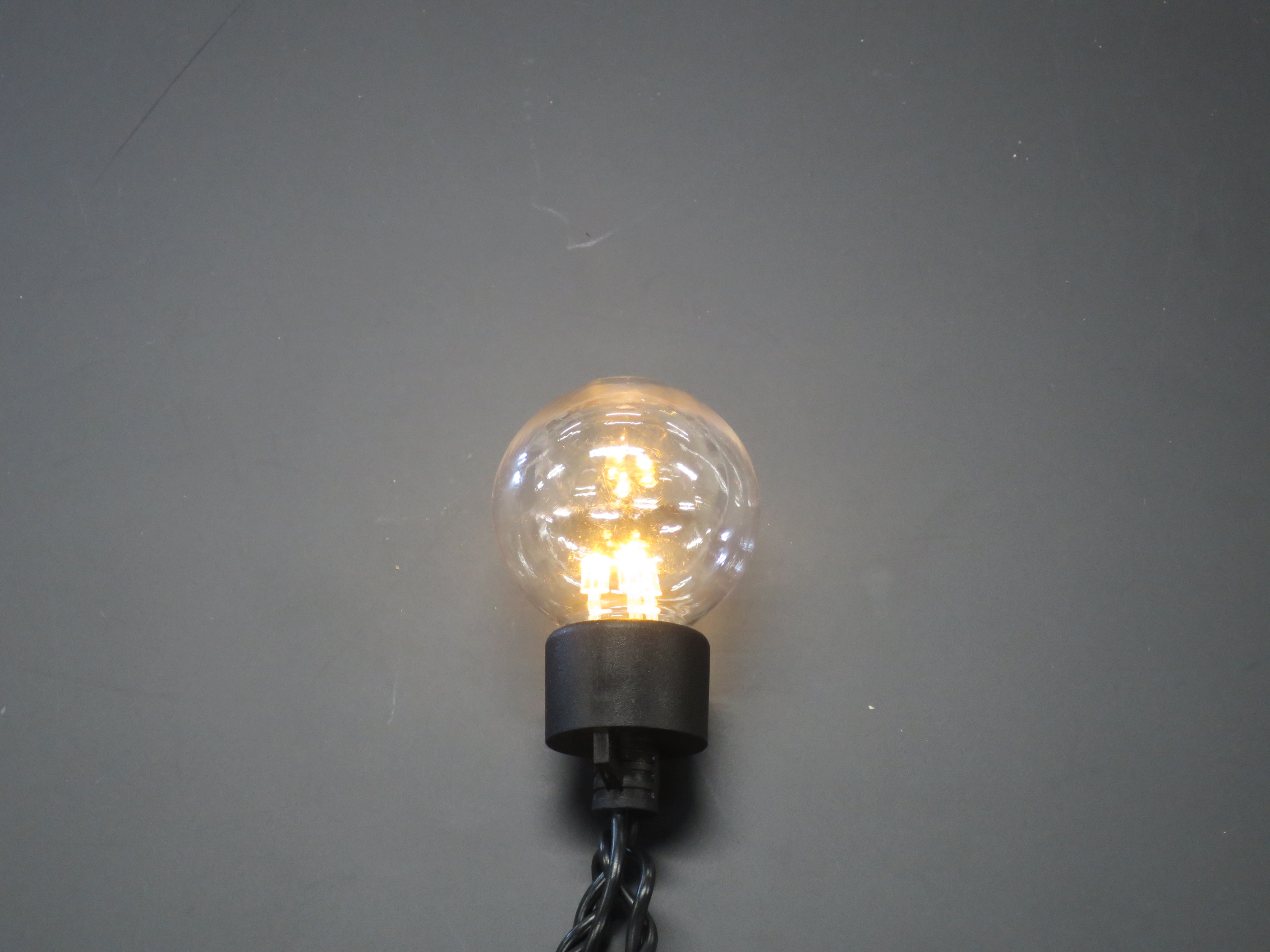 カラー・サイズ：50Φクリア（LEDオレンジゴールド)
